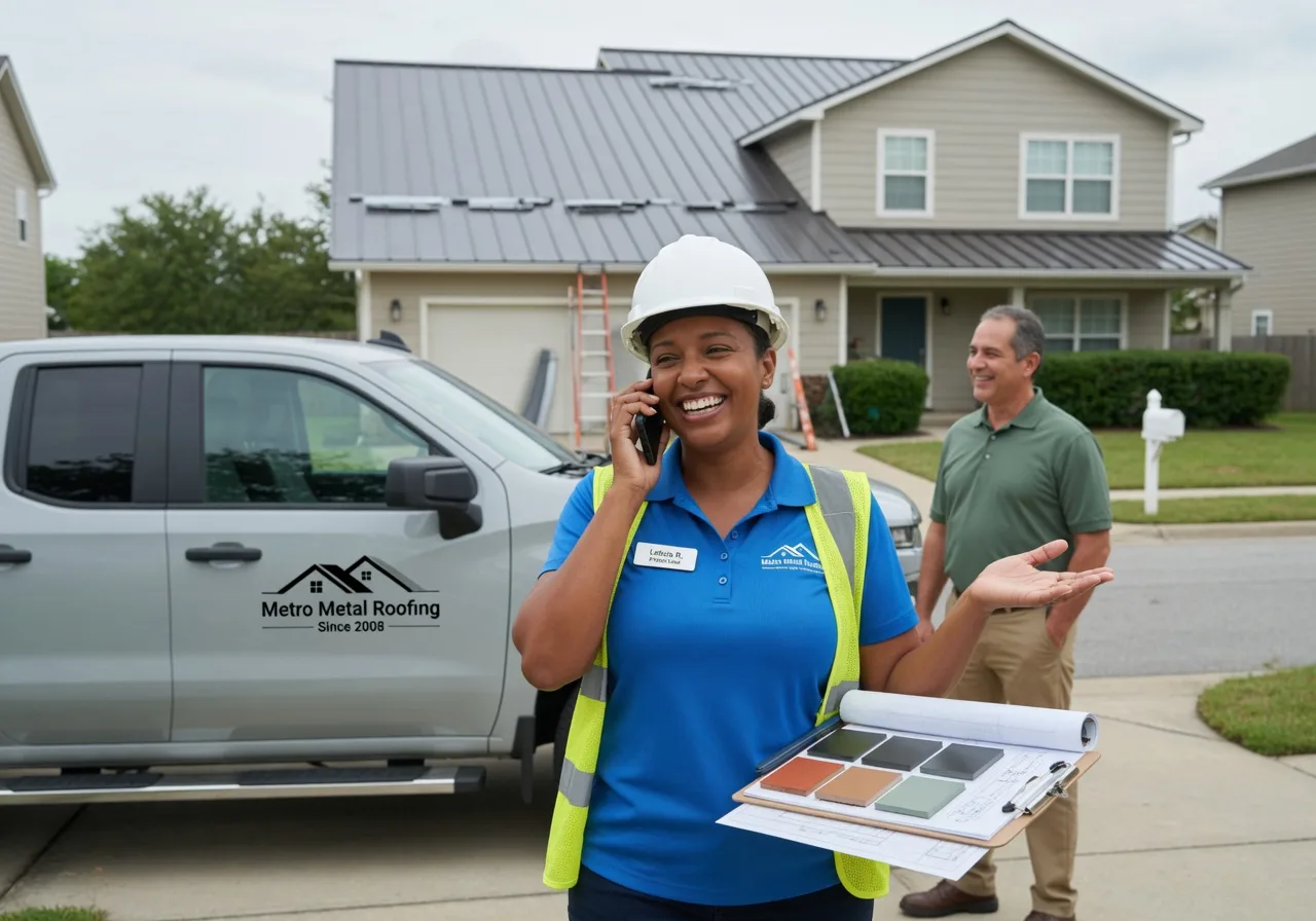 Storm Damage Metal Roof Repair in Organ, NM
